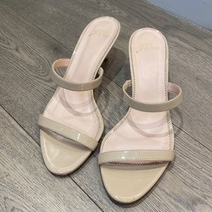 Jcrew nude kitten heels